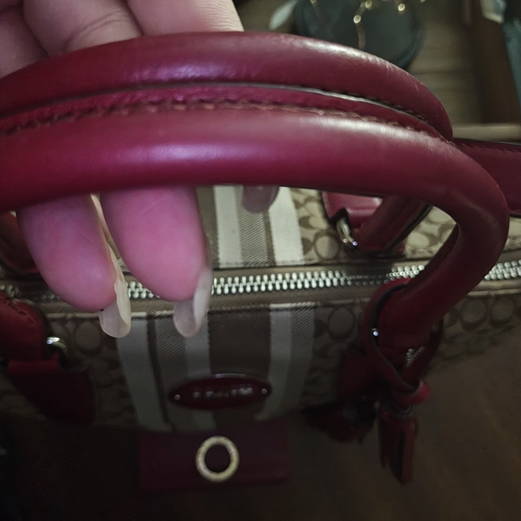 Coach Molly Satchel Bag/Bvlgari Key Card - Picture 3 of 16